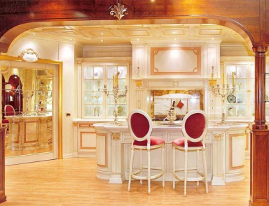 Set for the kitchen with a Breakfast bar, Bucalossi