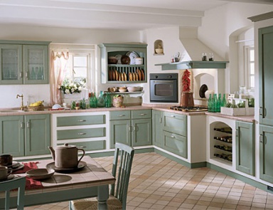 Kitchen (kitchen set) Scavolini, Cora