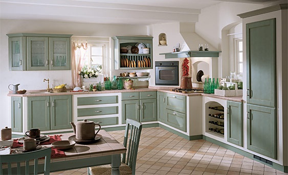 Kitchen (kitchen set) Scavolini, Cora