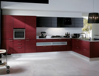 Kitchen (kitchen set) Scavolini, Rainbow