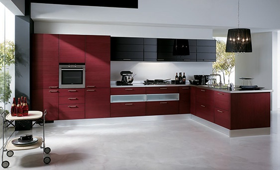 Kitchen (kitchen set) Scavolini, Rainbow