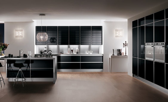 Kitchen (kitchen set) Scavolini, Scenery