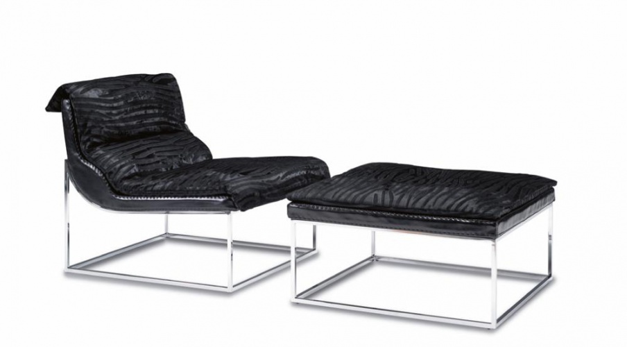 Chair with Ottoman Friz, Brianform