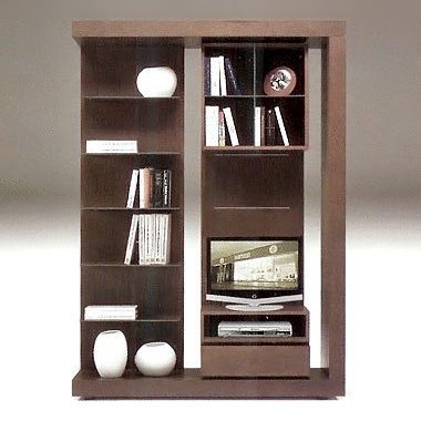 Bookcase with open shelves, Natuzzi