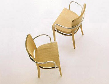 Chair with armrests, Accademia