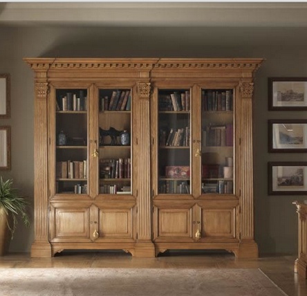 The bookcase is made of wood, Stella del Mobile