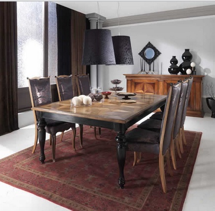Dining room (dining set), Stella del Mobile