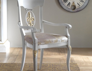 Chair with armrests, Stella del Mobile