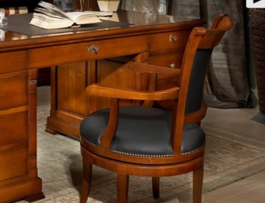 Chair with armrests, Stella del Mobile