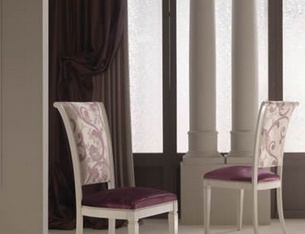 Chair in upholstery, Stella del Mobile