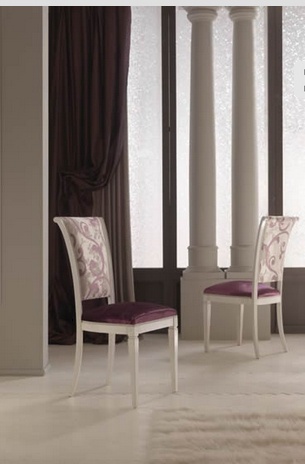 Chair in upholstery, Stella del Mobile