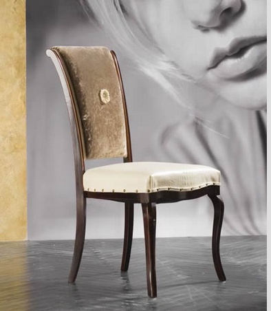 Chair in upholstery, Stella del Mobile