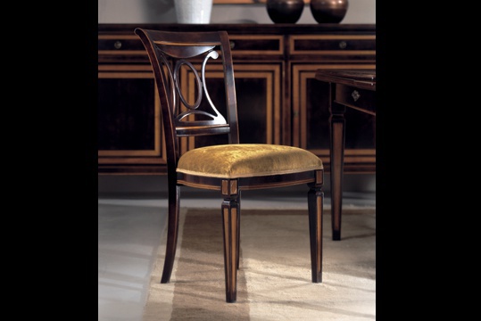 Chair in upholstery, Seven sedie perfectly