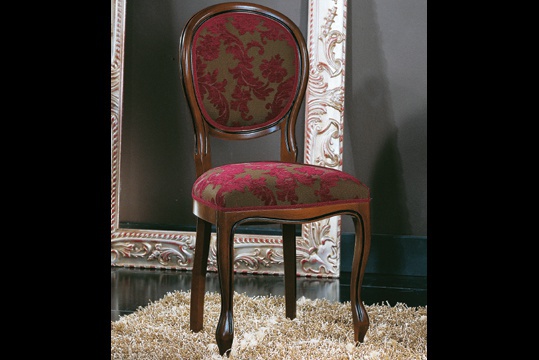 Chair in upholstery, Seven sedie perfectly