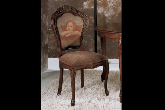 Chair in upholstery, Seven sedie perfectly