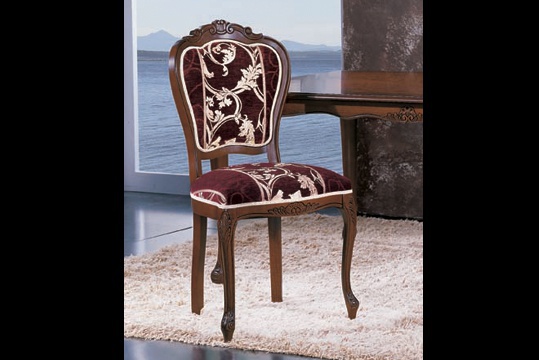 Chair in upholstery, Seven sedie perfectly