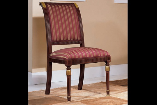 Chair in upholstery, Seven sedie perfectly