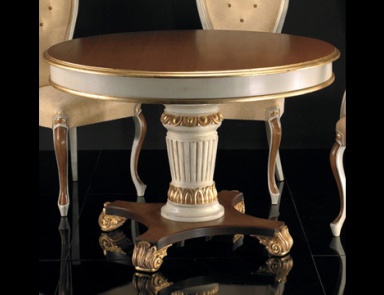 Dining table, Seven sedie perfectly