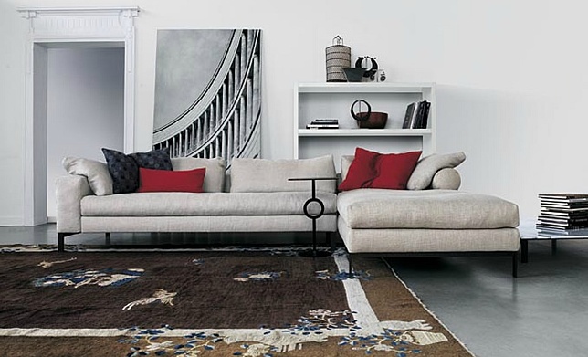 Corner sofa Molvedo, Swan