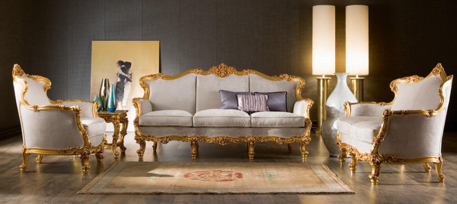 Living room (sofa set) Omero, Silik