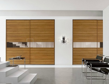 Wardrobe with sliding doors, Santa Lucia (wardrobe for clothes)