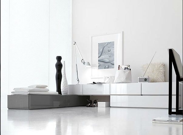 Modular system made of solid wood, Santa Lucia