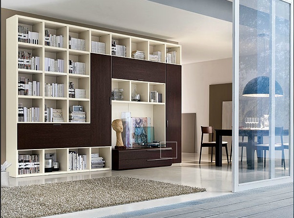 Modular system made of solid wood, Santa Lucia