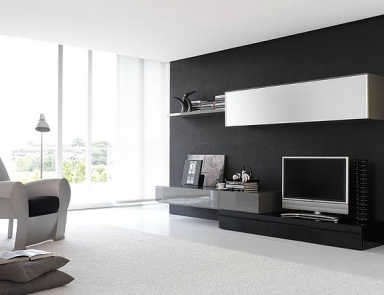 Modular system made of solid wood, Santa Lucia