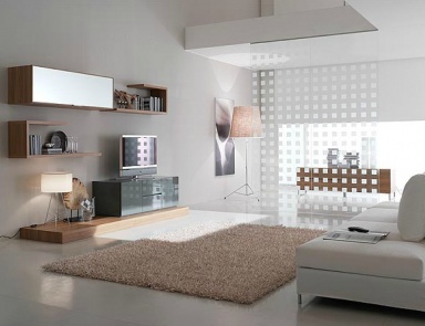 Modular system made of solid wood, Santa Lucia