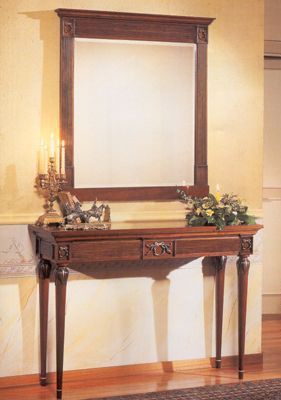 The console on high legs, Belcor