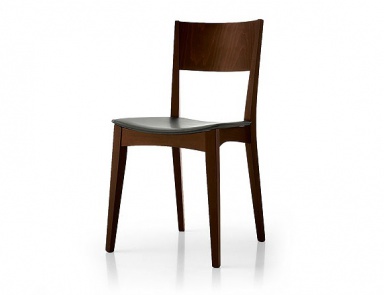 Chair in upholstery, Santa Lucia (chair with leather upholstery)