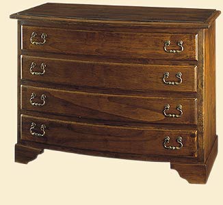 A chest of drawers made of solid wood, DOLFI