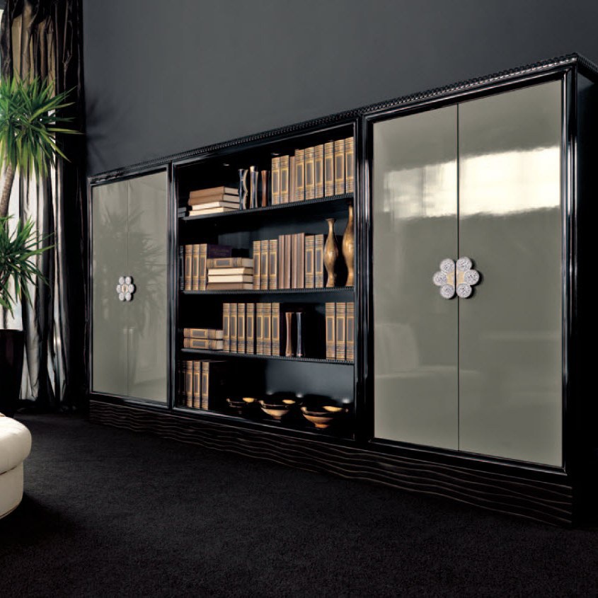 Modular system with open shelves, AltaModa