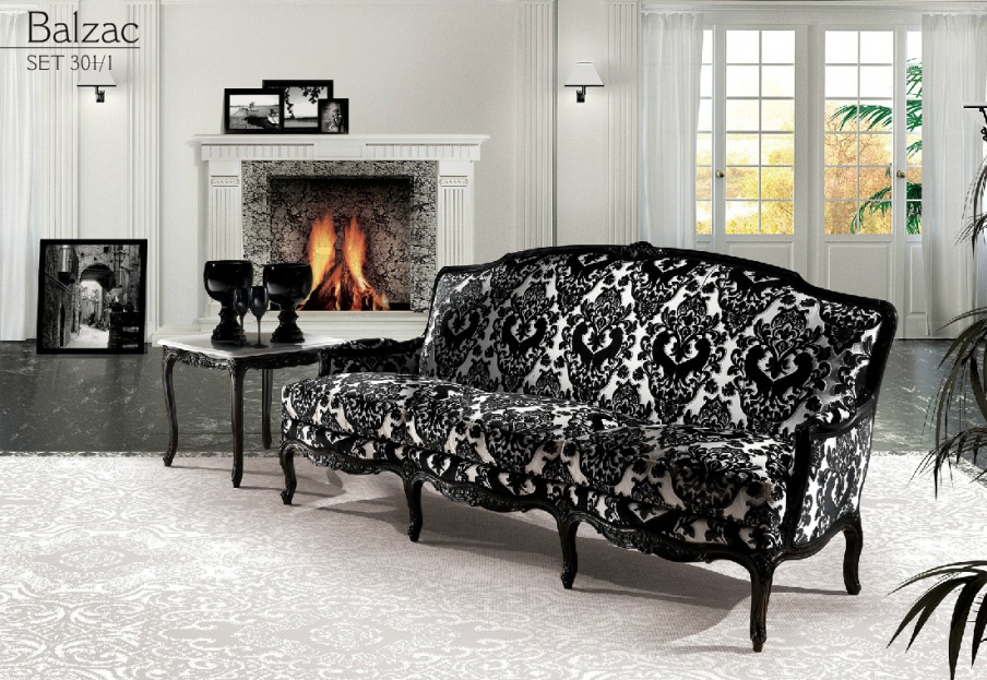 Three seater sofa, Balzac - Angelo Cappellini