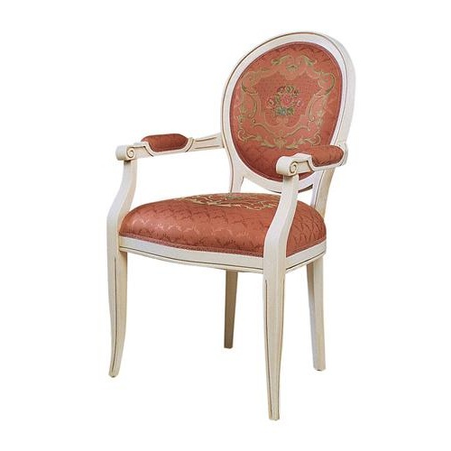 Chair with armrests, Arcari