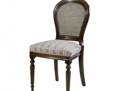 Chair with a curved backrest, Arcari