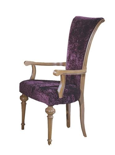 Chair with high back, Arcari