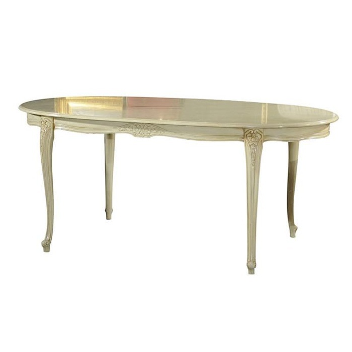 Dining table with oval tabletop, Arcari