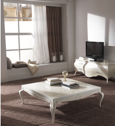 Coffee table, at the stilema stand