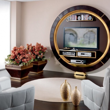 The panel under the TV Star Gate Modern