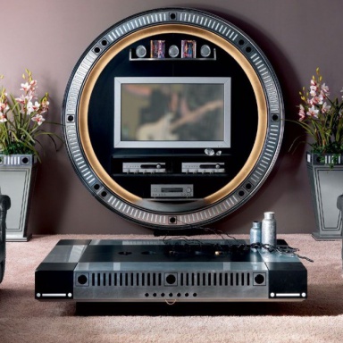 The panel under the TV Star Gate