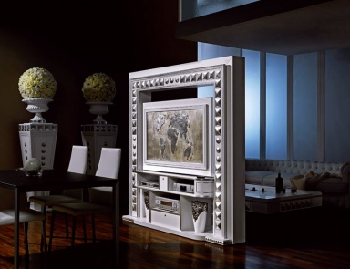 The panel under the TV Revolving Home Cinema, Vismara