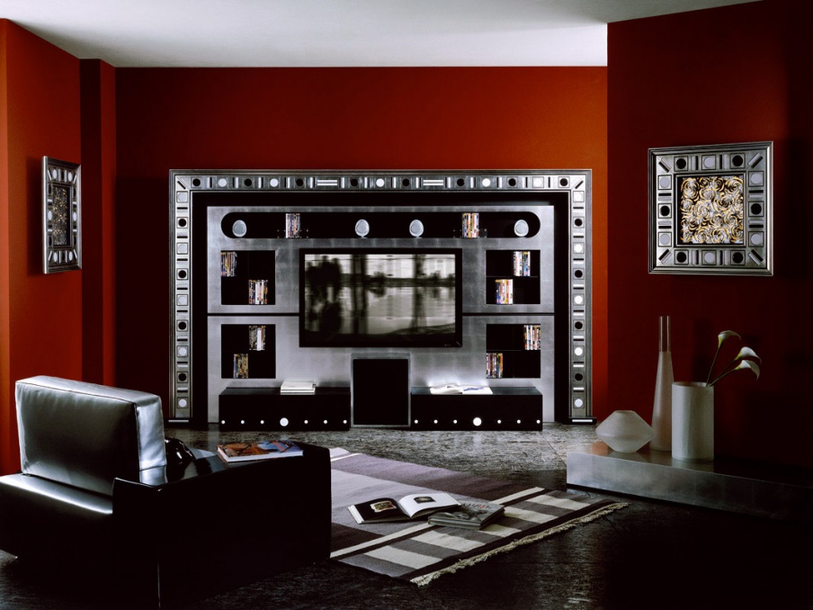 The panel under the TV to The Wall, Vismara