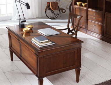 Desk, at the stilema stand