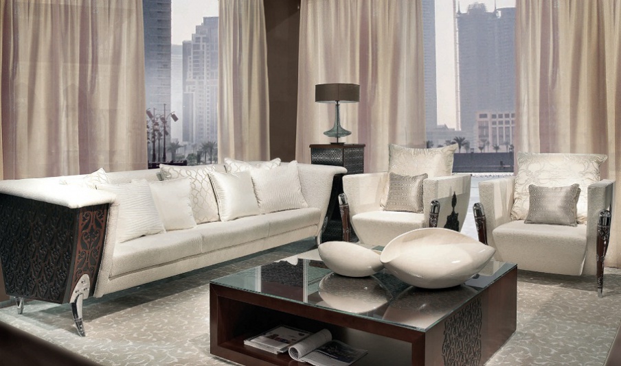 Living room (sofa set) in a classical style Saraya, Elledue