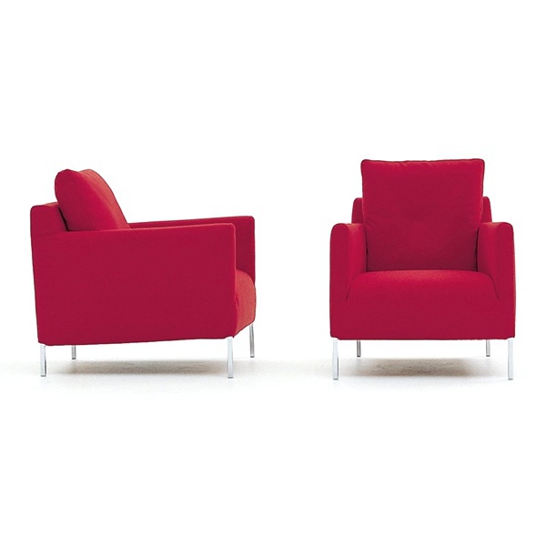 Chair with armrests, Solo B & B Italia