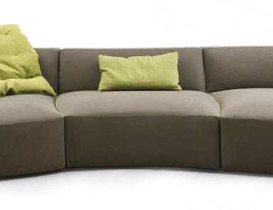 Three seater sofa, River, Saba Italia