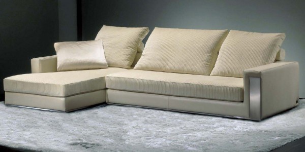 The sofa is modular, Fendi
