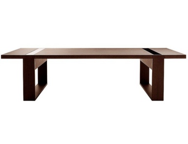 Dining table VOID table - B & B Italia