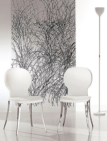 Chair with shaped back, Victor - Bonaldo